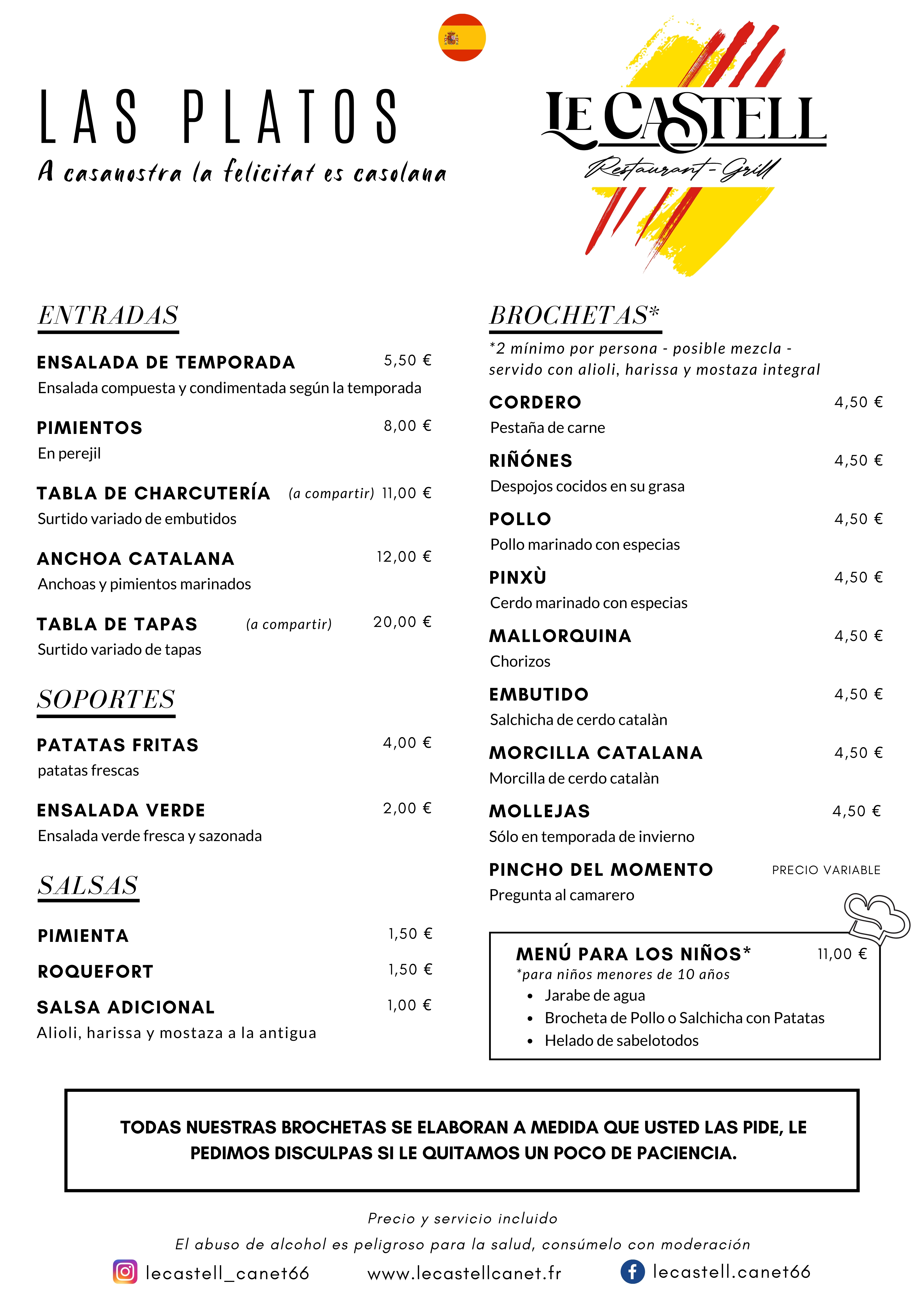 Menú